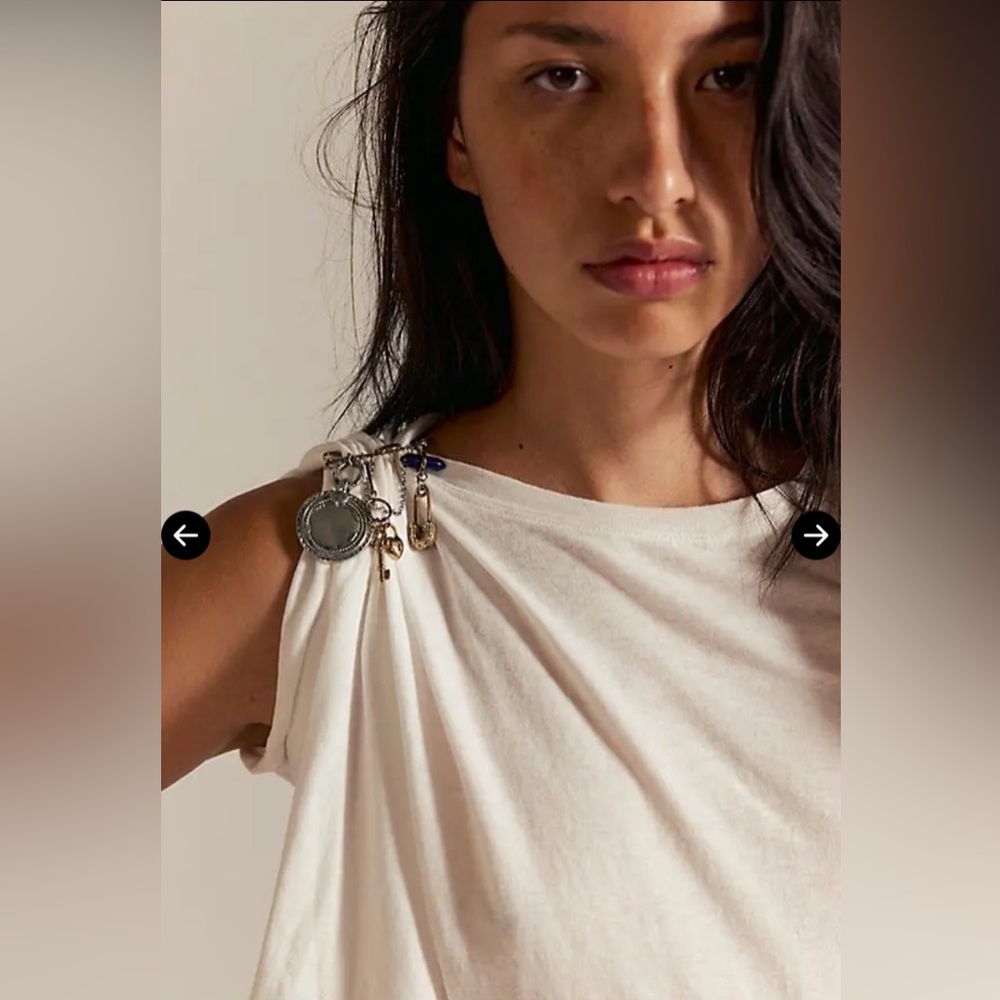 Free People Carry On Dangle Pin - Picture 2 of 6